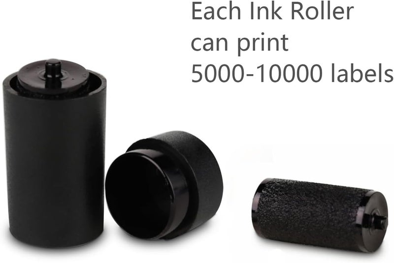 ICSTM Pricemarker Labels,6 Packs Price Label Paper for MX-6600 Price Gun Labeller,Price Gun Stickers for MX-6602/G6600/YH-689/CN-6600EOS (Black Ink Roller, 18mm) - Image 4